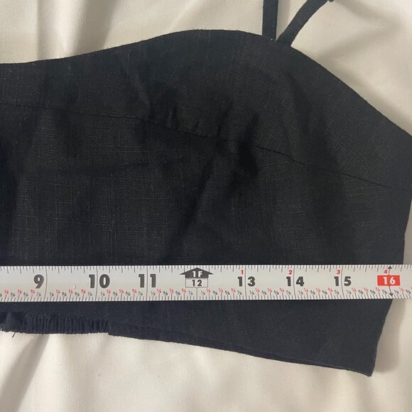 Caara Tops - Caara. Basic black tank top for women with thin straps. Size M. NWT.